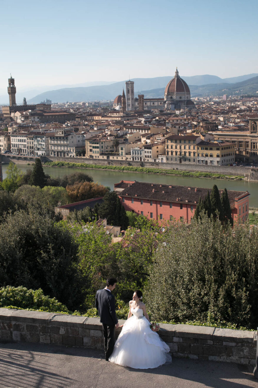 イタリア・フィレンツェでの挙式、フォトウェディング - ワタベ・ヨーロッパ